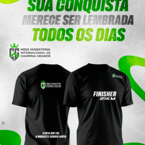 Camisa Finisher - Meia Maratona Int. de Campina Grande